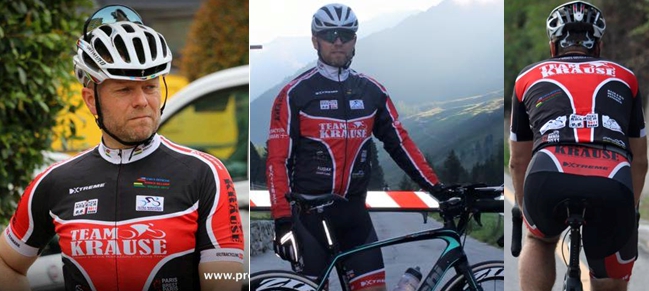 xtreme teamkrause cyclingclothes